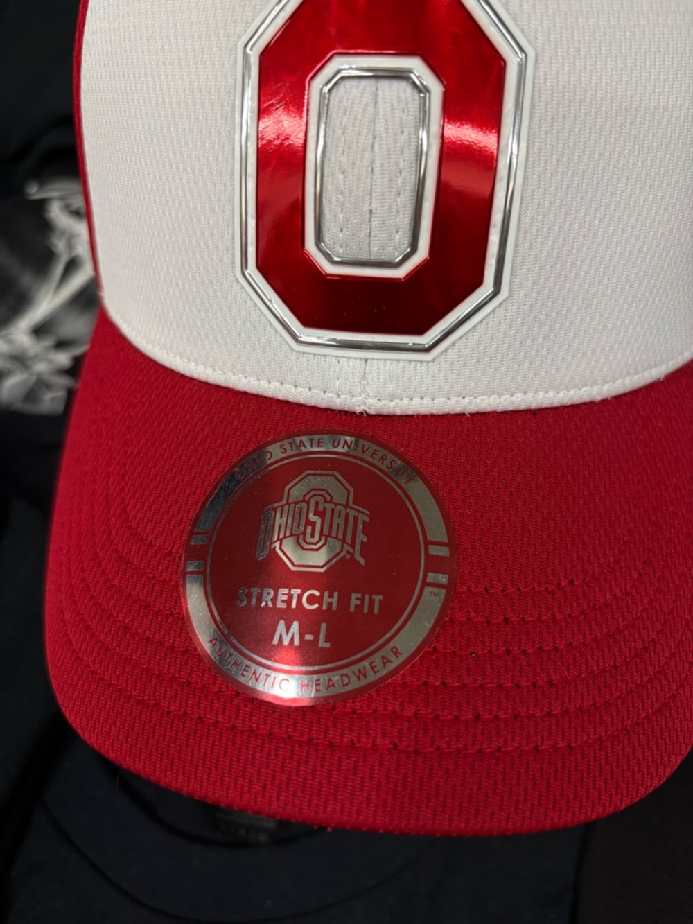 Ohio State Red & White Cap - Picture 2 of 6
